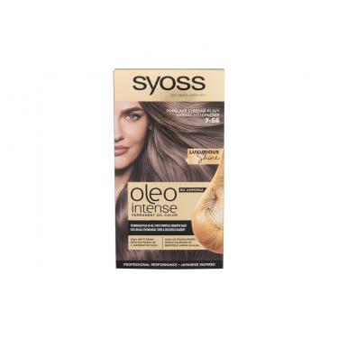 Syoss Oleo Intense Permanent Oil Color 50Ml  Für Frauen  (Hair Color)  7-56 Ashy Medium Blonde