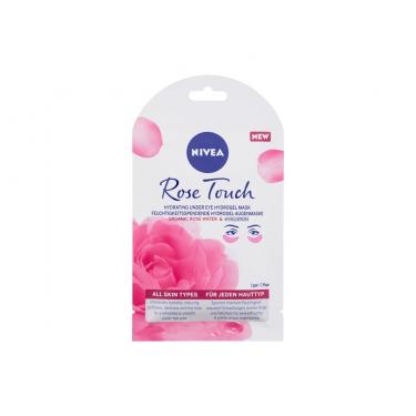 Nivea Rose Touch Hydrating Under Eye Hydrogel Mask  1Pc    Für Frauen (Eye Mask)