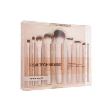 Real Techniques Au Naturale  219 Ultimate Powder + 220 Light Layers Complexion + 250 Perfecting Primer + 223 Blurring Concealer + 307 Shading + 428 Precision Fan + 321 Full Coverage + 304 Defining Crease +  326 Flat Liner 1Pc    Für Frauen (Brush)