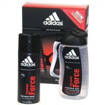 Adidas Team Force 150Ml 150Ml Deodorant + 250Ml Shower Gel   Für Männer (Deodorant)