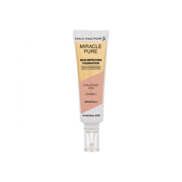 Max Factor Miracle Pure Skin-Improving Foundation  30Ml 50 Natural Rose  Spf30 Für Frauen (Makeup)