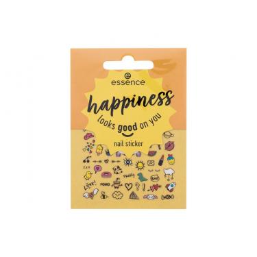 Essence Nail Stickers Happiness Looks Good On You 1Balení  Für Frauen  (Ozdoby Na Nehty)  