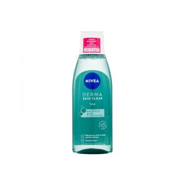 Nivea Derma Skin Clear Toner 200Ml  Für Frauen  (Facial Lotion And Spray)  