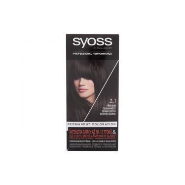 Syoss Permanent Coloration  50Ml  Für Frauen  (Hair Color)  2-1 Black-Brown