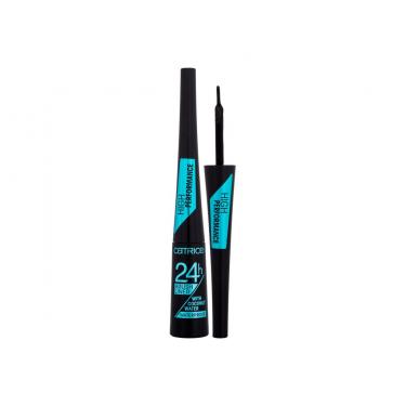 Catrice 24H Brush Liner  3Ml  Für Frauen  (Eye Line) Waterproof 010 Ultra Black Waterproof