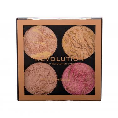 Makeup Revolution London Cheek Kit   8,8G Fresh Perspective   Für Frauen (Brightener)