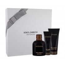 Dolce&Gabbana Pour Homme Intenso 125Ml   Edp 125 Ml + Aftershave Balm 100 Ml + Shower Gel 50 Ml    Für Mann 