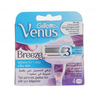 Gillette Venus Breeze  4Pc    Für Frauen (Replacement Blade)