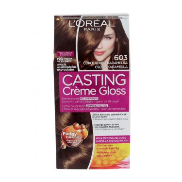 L'Oréal Paris Casting Creme Gloss   48Ml 603 Chocolate Caramel   Für Frauen (Hair Color)