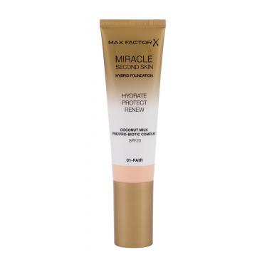 Max Factor Miracle Second Skin   30Ml 01 Fair  Spf20 Für Frauen (Makeup)