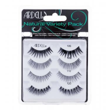 Ardell Natural 106 Lashes Natural 1 Pair + Lashes Natural 109 1 Pair + Lashes Natural 110 1 Pair + Lashes Natural 120 1 Pair 1Pc Black   Für Frauen (False Eyelashes)