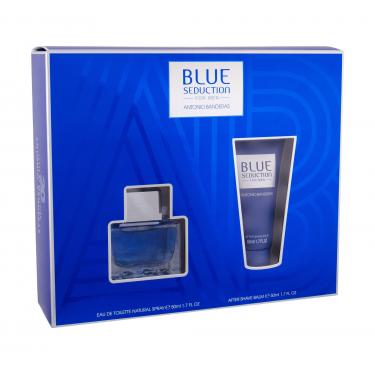 Antonio Banderas Blue Seduction  Edt 50 Ml + After Shave Balm 50 Ml 50Ml    Für Mann (Eau De Toilette)