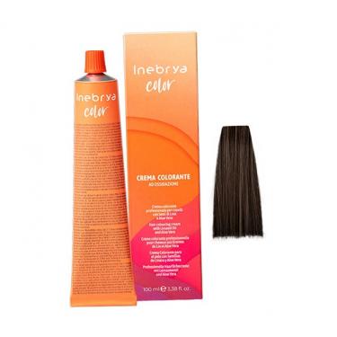 Inebrya Color      5/0 Light Chestnut 100ml(Hair Color) Unisex