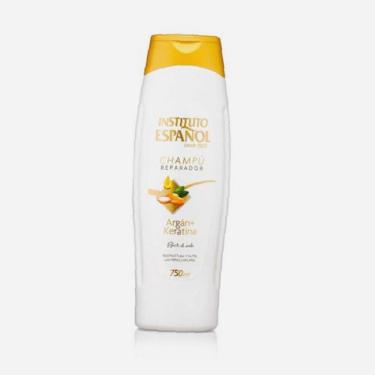 Instituto Espanol Argan + Keratin 750Ml Repairing Shampoo   (Shampoo) Unisex  