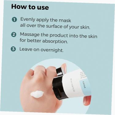 Cosrx Ultimate Nourishing Rice 60Ml Overnight Spa Mask   (Face Mask) Unisex  