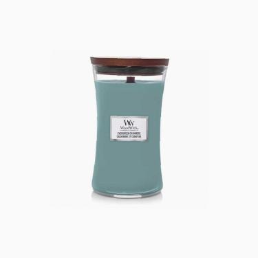 Woodwick Evergreen Cashmere 609,5G    (Scented Candle) Unisex  