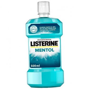 Listerine Mentol 500Ml Mouthwash   (Mouthwash) Unisex  