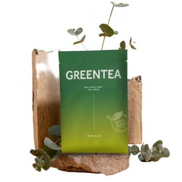 Barulab Green Tea Balancing Face Mask      23g(Face Mask) Unisex