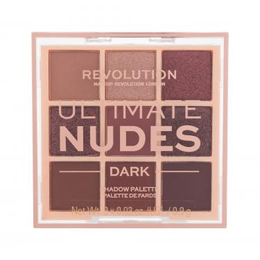 Makeup Revolution London Ultimate Nudes   8,1G Dark   Für Frauen (Eye Shadow)