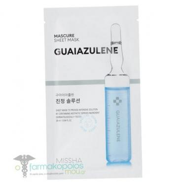 Missha Mascure Sheet Mask Guaiazulene      28ml(Face Mask) Unisex