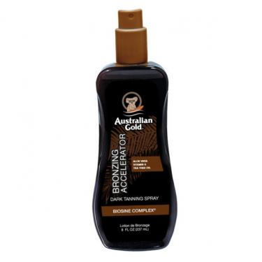 Australian Gold Bronzing Accelerator Dark Tanning Spray      237ml(Sun Body Lotion) für Frauen