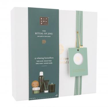 Rituals The Ritual Of Jing Gift Set Shower Foam The Ritual Of Jing 200 Ml + Body Peeling The Ritual Of Jing 125 Ml + Body Cream The Ritual Of Jing 70 Ml + Candle The Ritual Of Jing 145 G 200Ml    Für Frauen (Shower Foam)