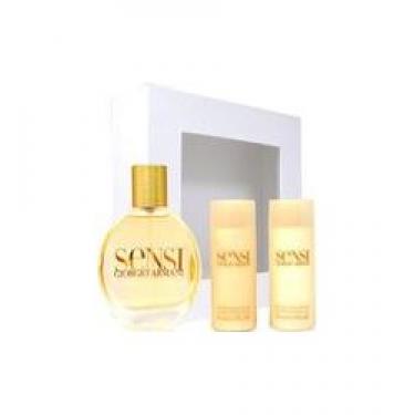 Giorgio Armani Sensi 50Ml Edp 50Ml + 50Ml Shower Gel + 50Ml Body Lotion   Für Frauen (Eau De Parfum)