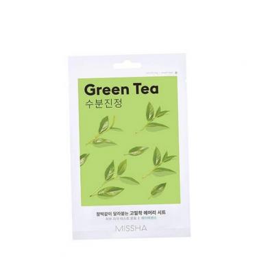 Missha Airy Fit Sheet Mask Green Tea      19g(Face Mask) Unisex