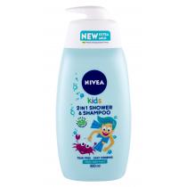 Nivea Kids 2In1 Shower & Shampoo  500Ml   Magic Apple Scent K (Shower Gel)