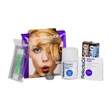 Refectocil Eyelash And Eyebrow Tint  Eyelashes Color 15 Ml + Eyelashes Color 15 Ml 2 + Oxidant 3% 100 Ml + Silicone Pads 2 Pcs + Depilation Stripes 4 Pcs + Bowl + Bag 15Ml 3 Natural Brown   Für Frauen (Eyebrow Color)