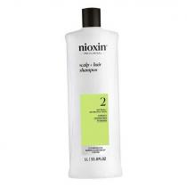Nioxin System 2 1000Ml Scalp + Hair Shampoo   (Shampoo) Für Frauen  