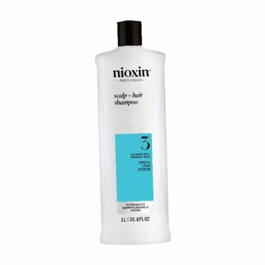 Nioxin System 3 1000Ml Scalp + Hair Shampoo   (Shampoo) Für Frauen  