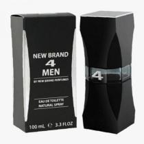New Brand Parfums Prestige 100Ml 4 Men   (Eau De Toilette) Für Männer  