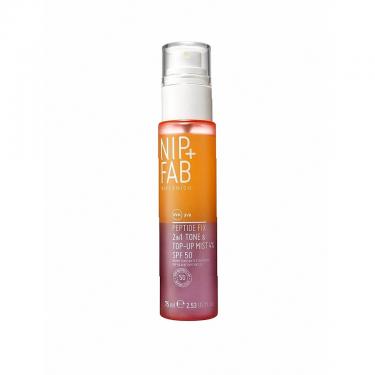 Nip+Fab Replenish 75Ml 2In1 Tone & Top-Up Mist  Spf50 (Facial Lotion And Spray) Für Frauen  