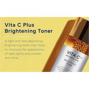 Missha Vita C Plus 200Ml Brightening Toner   (Facial Lotion And Spray) Unisex  