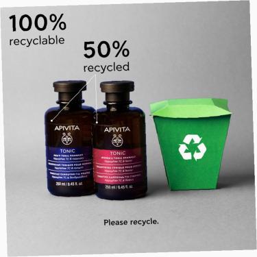 Apivita Tonic 250Ml Men'S  Shampoo   (Shampoo) Für Männer  