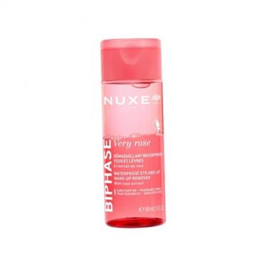 NUXE Very Rose Biphase Waterproof Eye and Lip Make-up Remover      100ml(Eye Makeup Remover) für Frauen