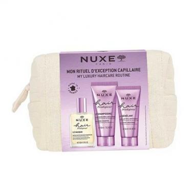 NUXE Hair Prodigieux My Luxury Haircare Routine   Hair Prodigieux High Shine Shampoo 50 ml + Hair Prodigieux High Shine Conditioner 30 ml + Hair Prodigieux Pre-Shampoo Nourishing Mask 30 ml + Cosmetic Bag Hair Mask  50ml(Shampoo) für Frauen