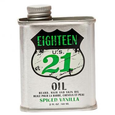 18.21 Man Made Oil   Spiced Vanilla    60ml(Beard Oil) für Männer