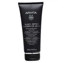 Apivita Black Detox Cleansing Jelly       150ml(Cleansing Gel) für Frauen