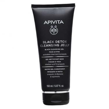 Apivita Black Detox Cleansing Jelly       150ml(Cleansing Gel) für Frauen