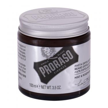 Proraso Mint & Rosemary Beard Exfoliating Paste  100Ml    Für Mann (Peeling)
