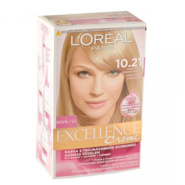 L´Oreal Paris Excellence Creme Hair Colour Hair Color  10,21 Light Pearl Blonde 1Pc Für Frauen (Cosmetic)