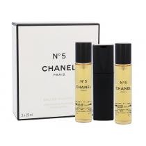 Chanel No.5   20Ml  Twist And Spray 3X 20 Ml Für Frauen (Eau De Toilette)