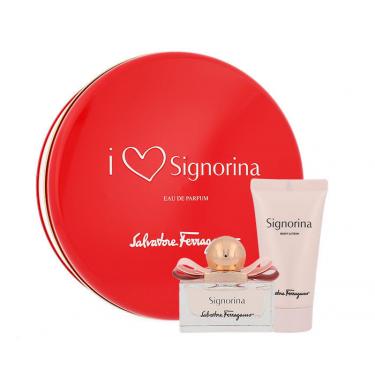 Salvatore Ferragamo Signorina  Edp 30Ml + 50Ml Body Lotion 30Ml    Für Frauen (Eau De Parfum)