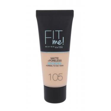 Maybelline Fit Me! Matte + Poreless  30Ml 105 Natural Ivory   Für Frauen (Makeup)