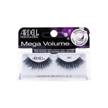 Ardell Mega Volume 251  1Pc Black   Für Frauen (False Eyelashes)