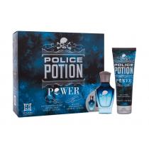 Police Potion Power 30Ml Edp 30 Ml + Shower Gel 100 Ml Für Mann  Shower Gel(Eau De Parfum)  