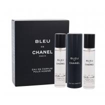 Chanel Bleu De Chanel   3X20Ml  Twist And Spray  Für Mann (Eau De Parfum)