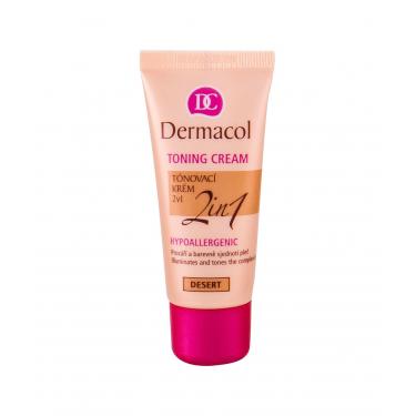 Dermacol Toning Cream 2In1  30Ml Desert   Für Frauen (Bb Cream)